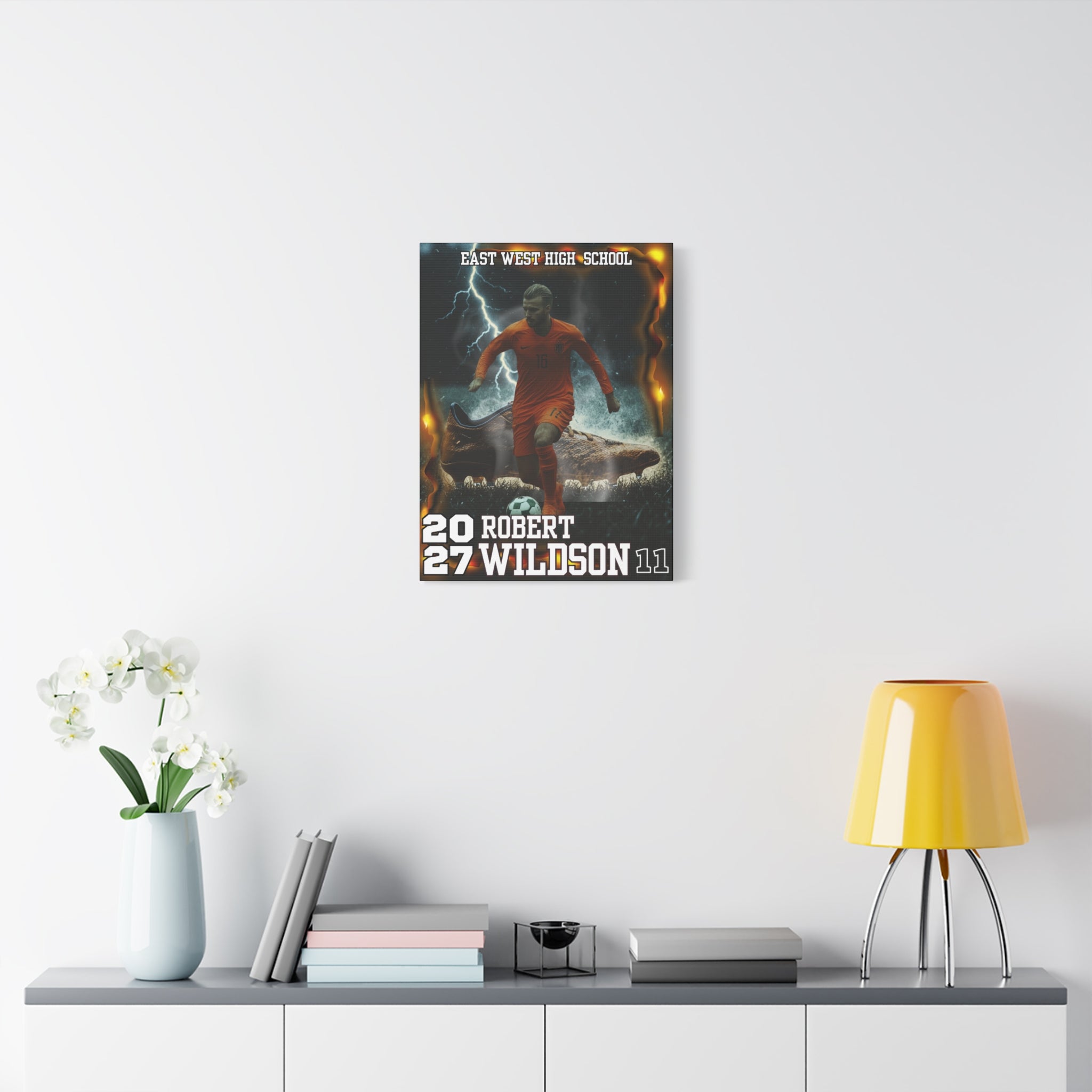 Custom Athlete Canvas – Soccer Edition (Storm Impact Series)