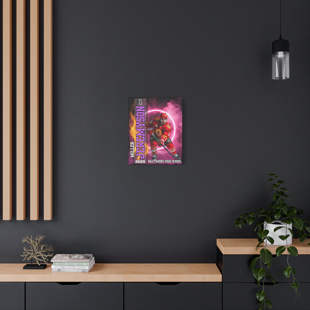 Custom Athlete Canvas – Hockey Edition