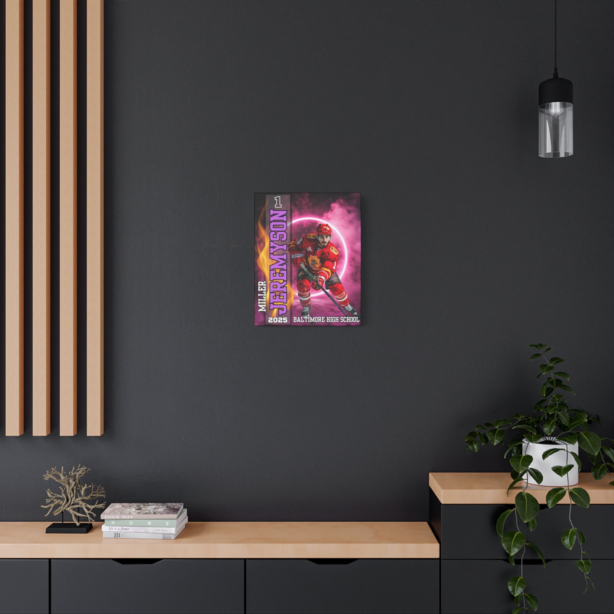 Custom Athlete Canvas – Hockey Edition