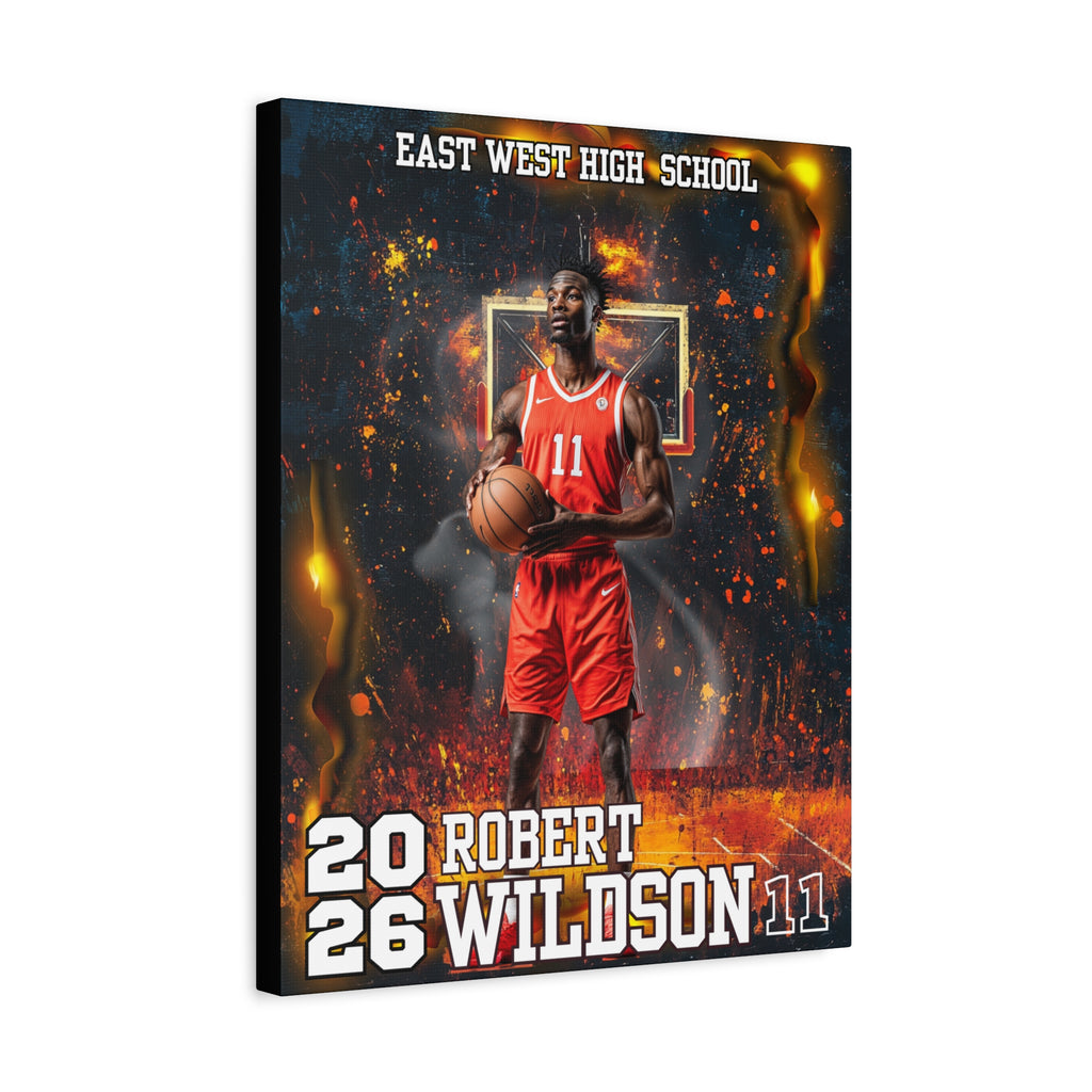 Custom Athlete Canvas – Basketball Edition