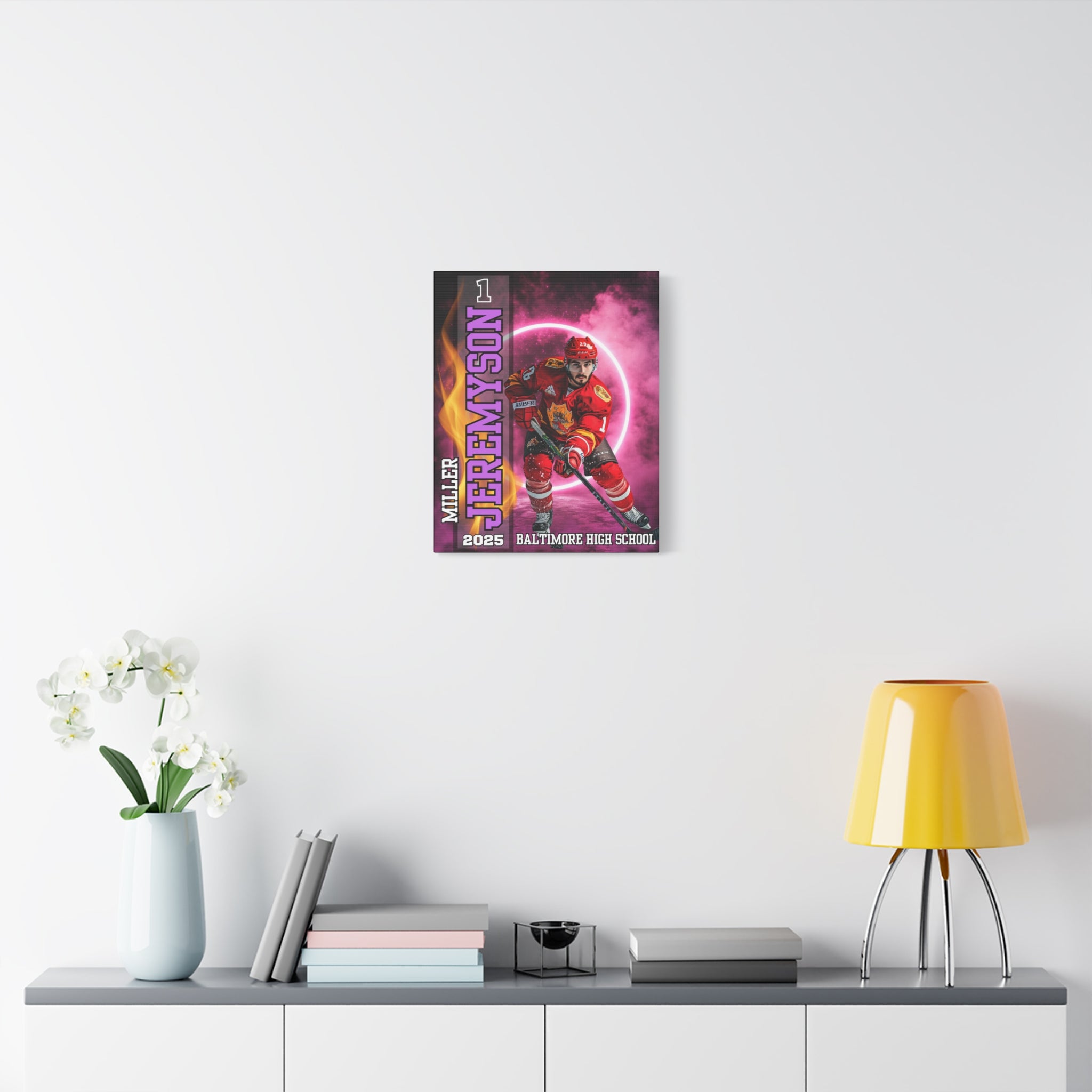 Custom Athlete Canvas – Hockey Edition