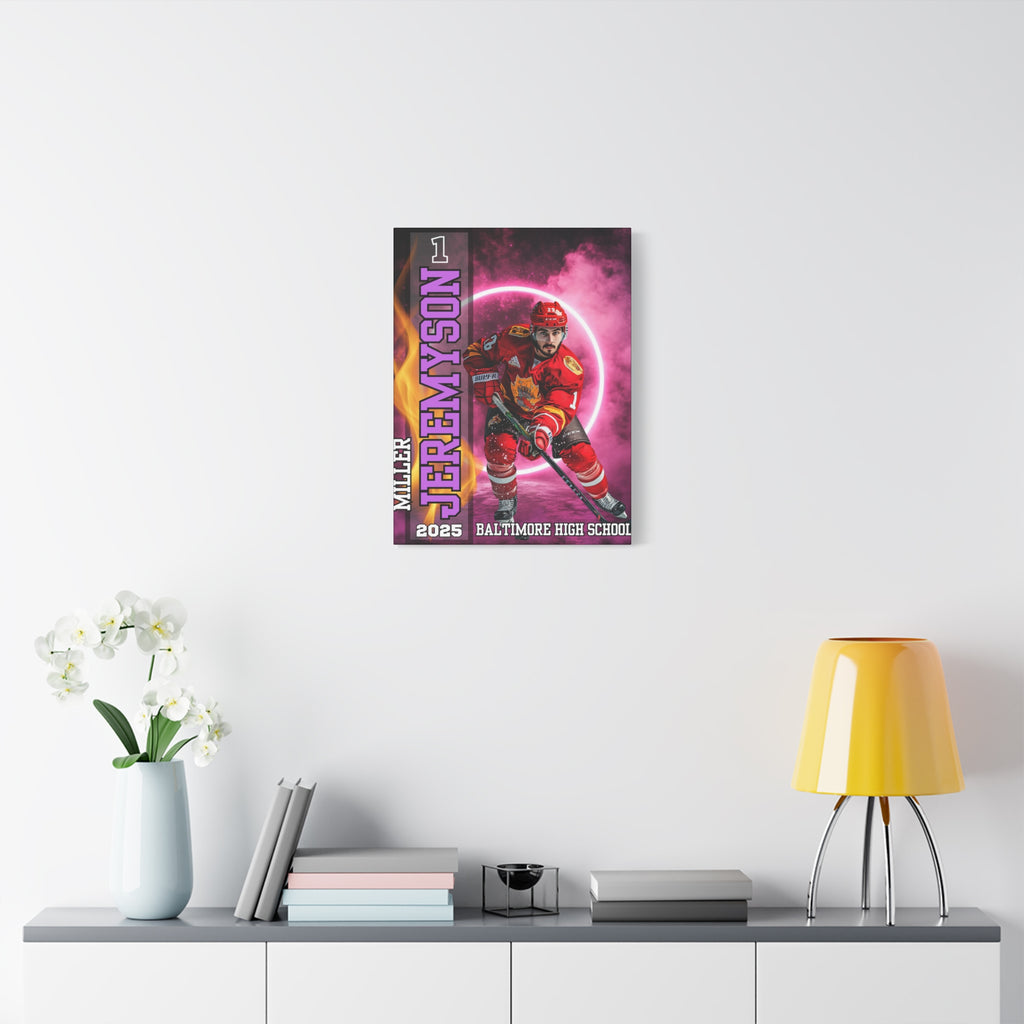 Custom Athlete Canvas – Hockey Edition
