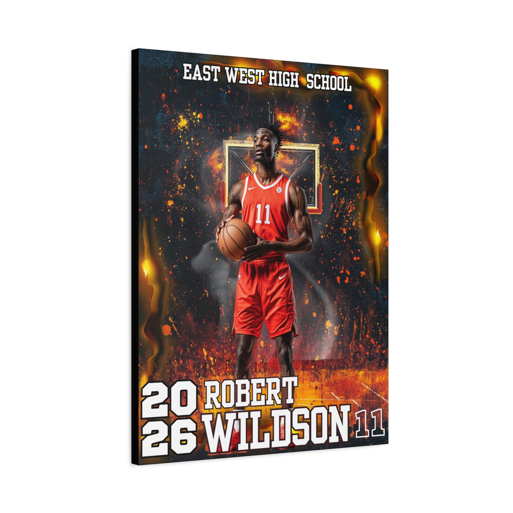 Custom Athlete Canvas – Basketball Edition