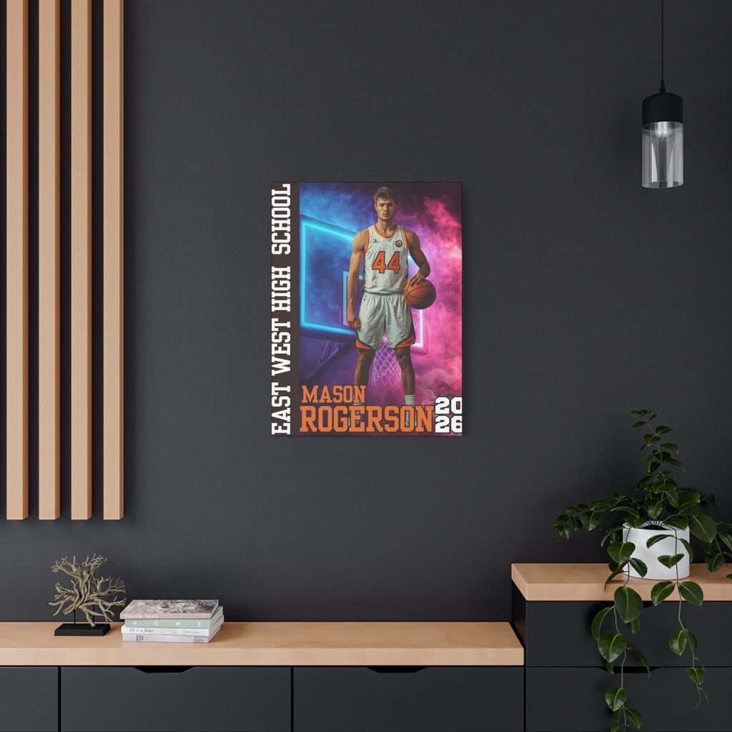 Custom Athlete Canvas – Basketball Edition