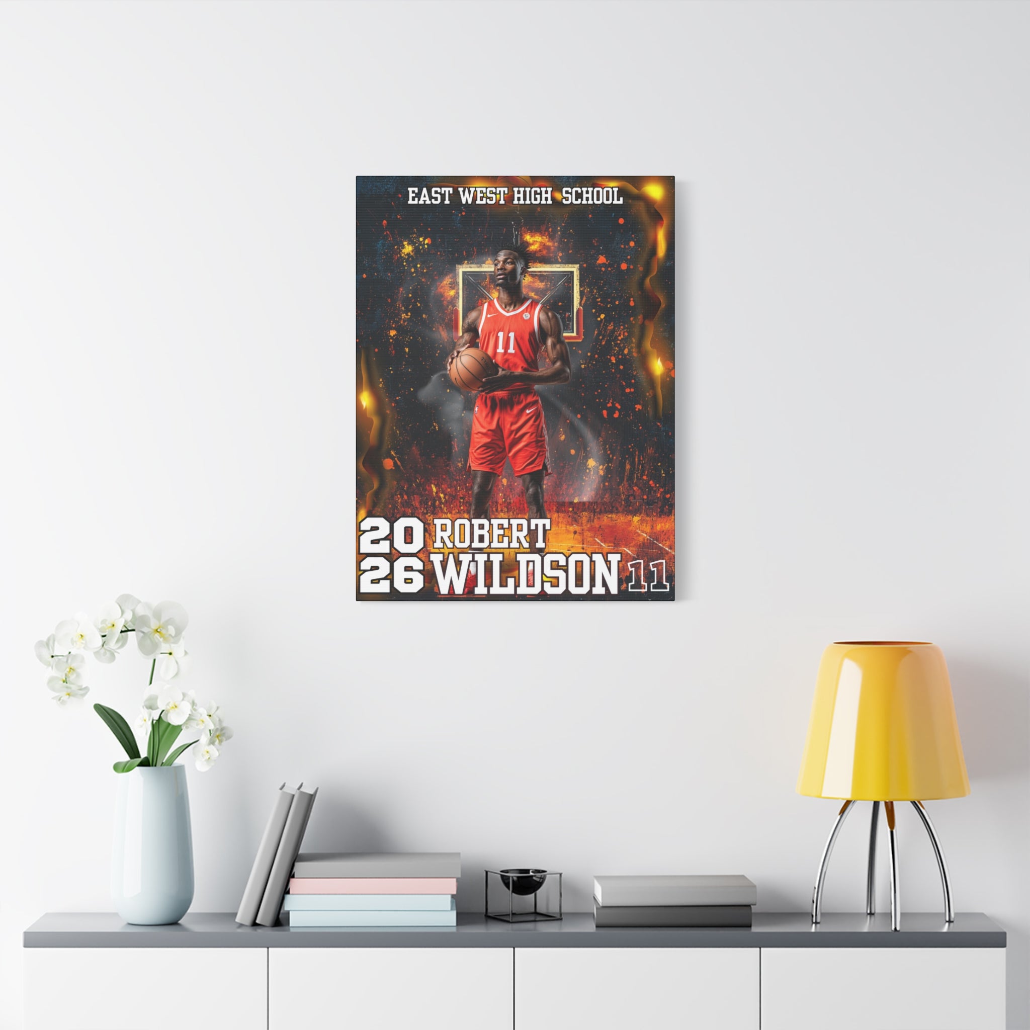 Custom Athlete Canvas – Basketball Edition