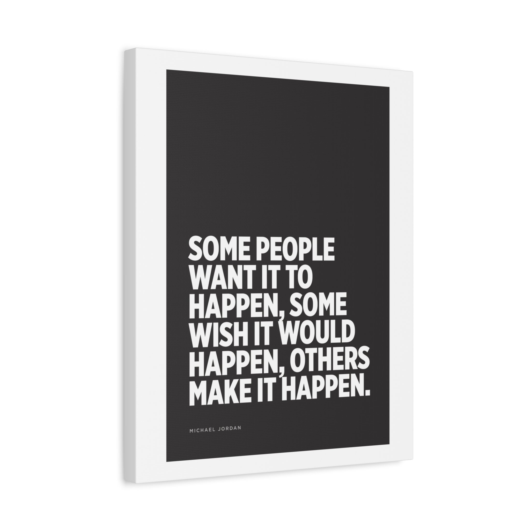 “Make It Happen” Motivational Canvas
