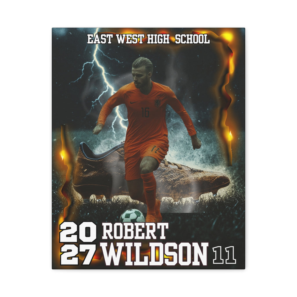 Custom Athlete Canvas – Soccer Edition (Storm Impact Series)