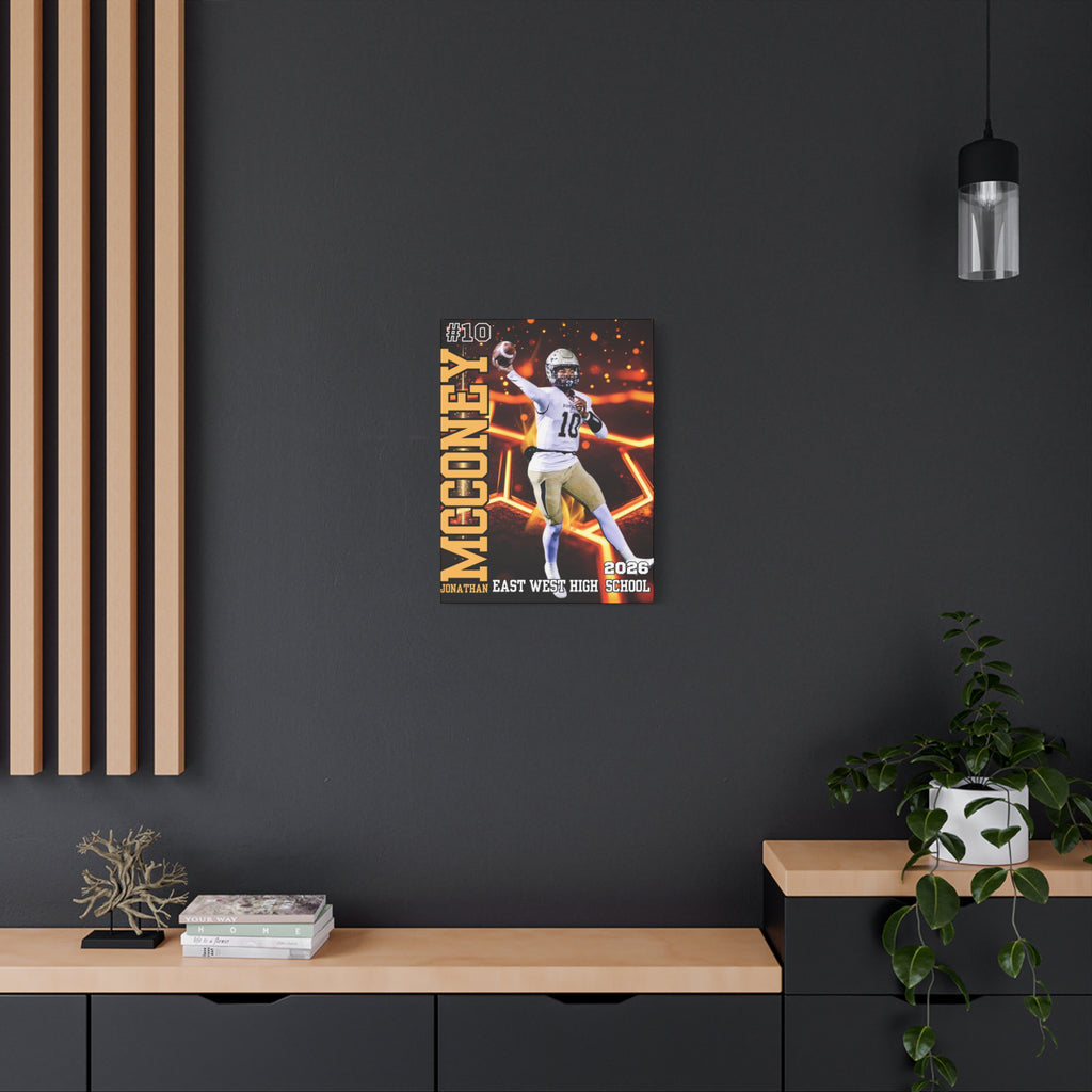 Custom Athlete Canvas – Football Edition