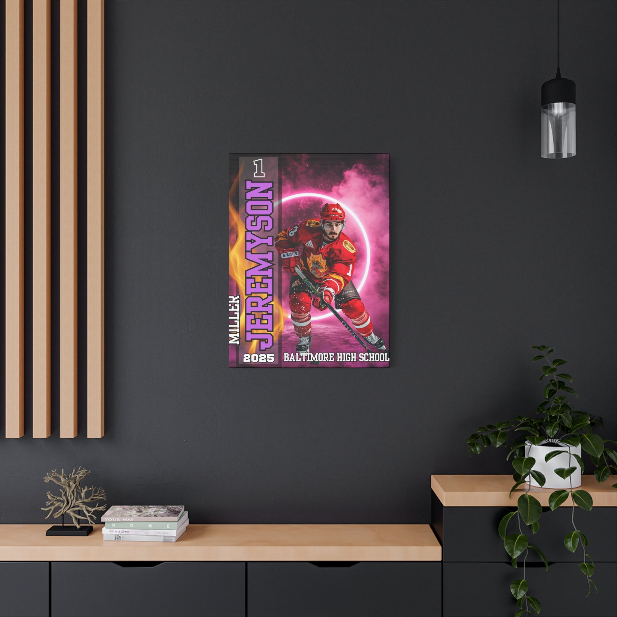 Custom Athlete Canvas – Hockey Edition