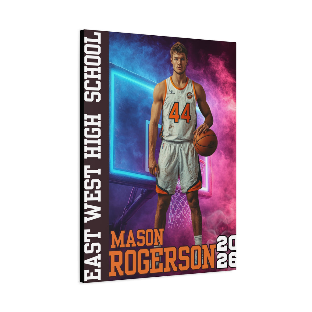 Custom Athlete Canvas – Basketball Edition