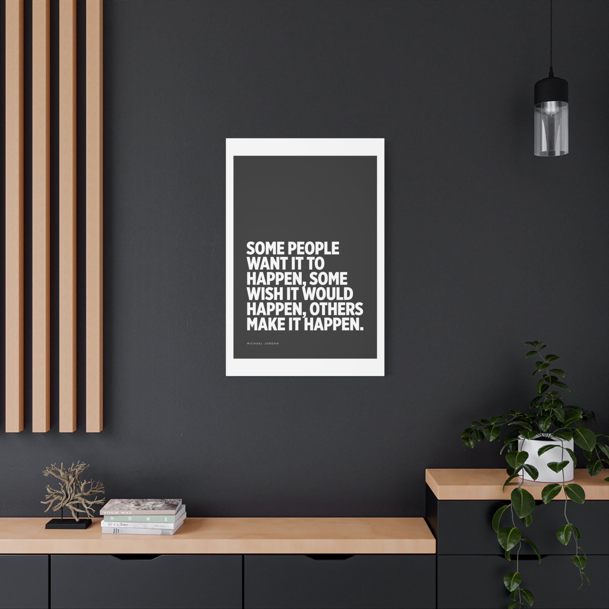 “Make It Happen” Motivational Canvas