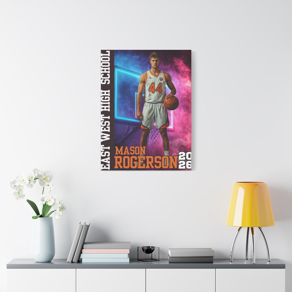 Custom Athlete Canvas – Basketball Edition