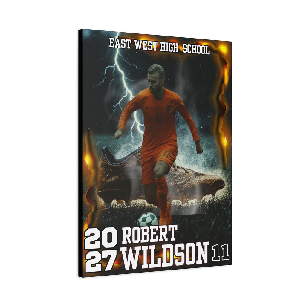 Custom Athlete Canvas – Soccer Edition (Storm Impact Series)