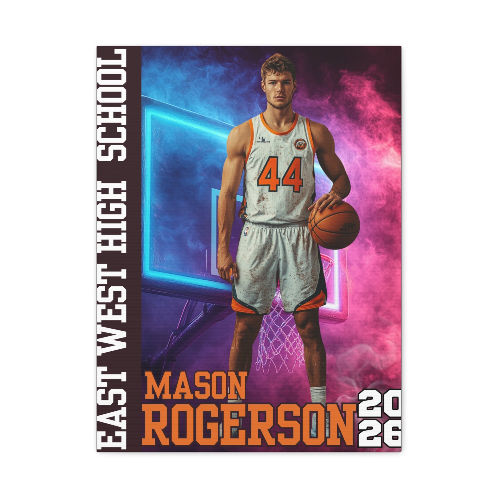 Custom Athlete Canvas – Basketball Edition