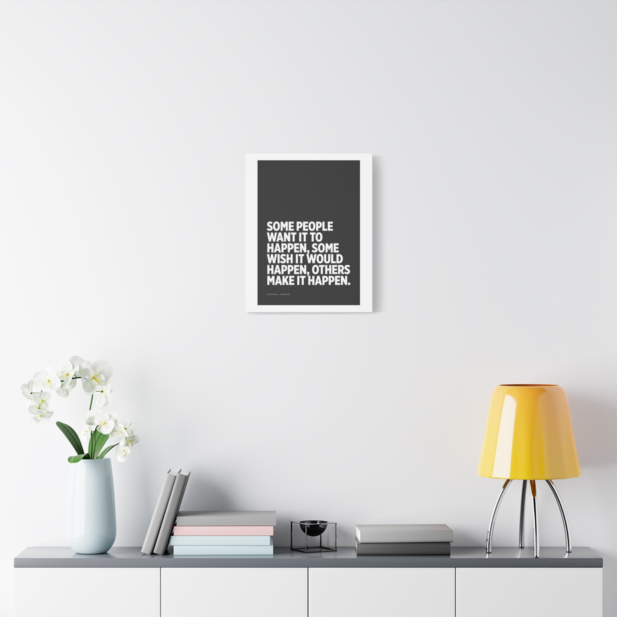 “Make It Happen” Motivational Canvas