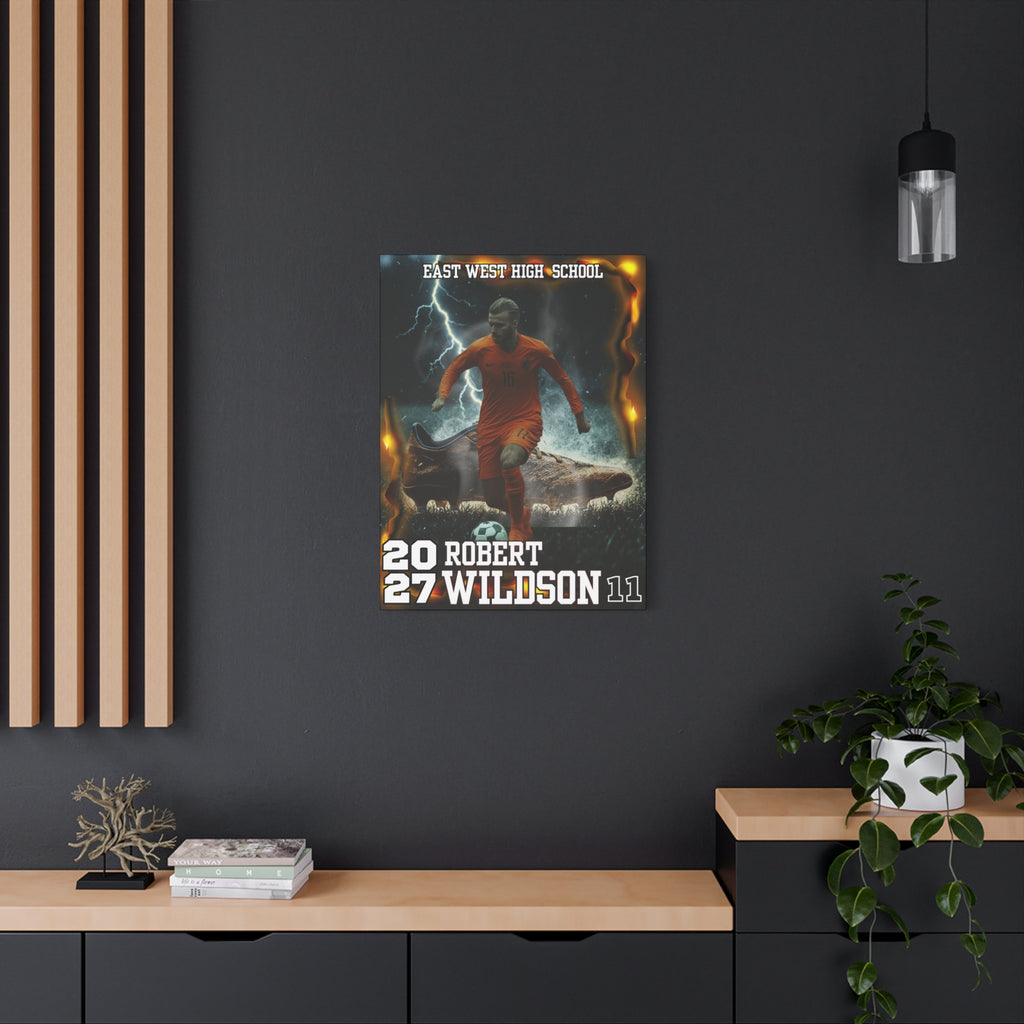Custom Athlete Canvas – Soccer Edition (Storm Impact Series)