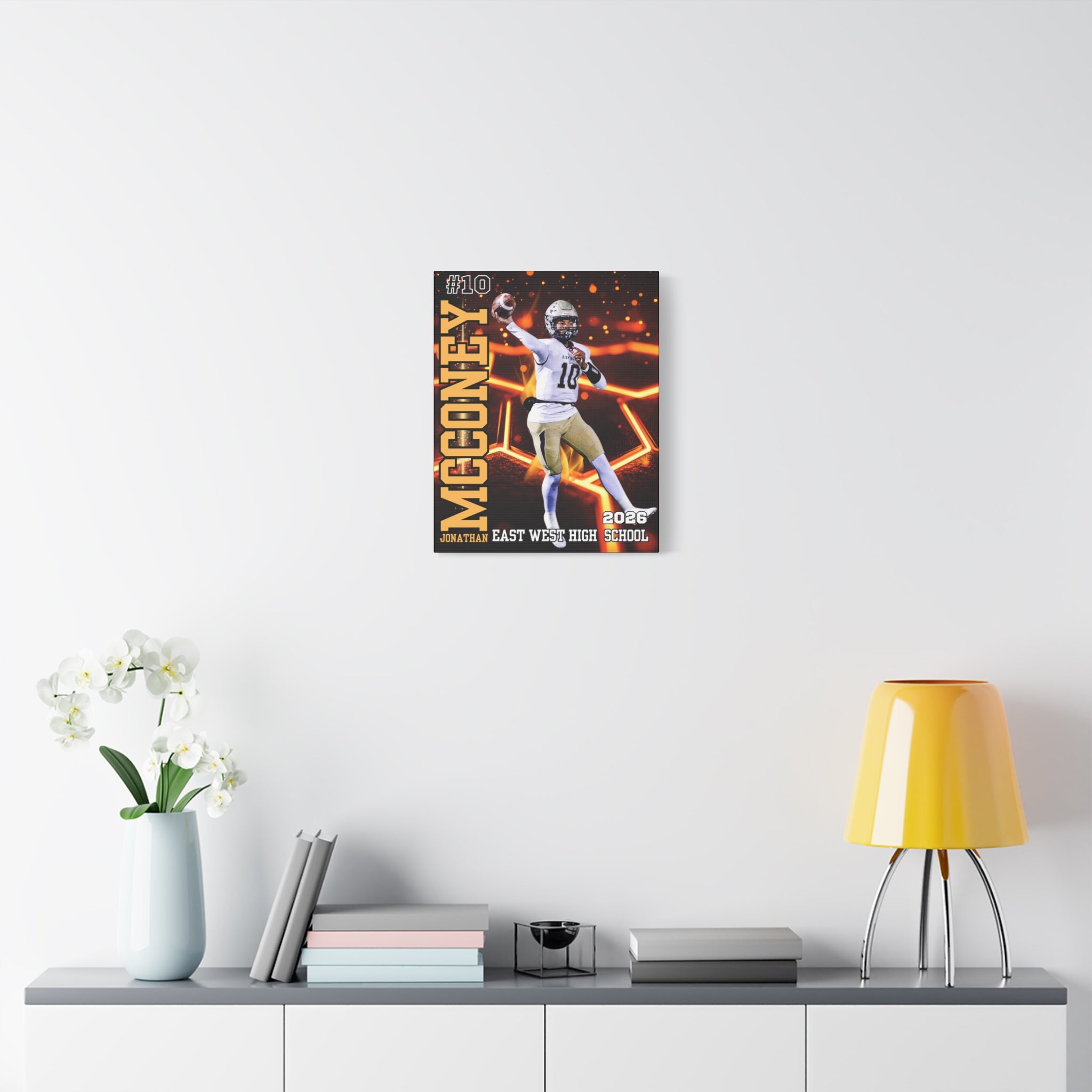 Custom Athlete Canvas – Football Edition