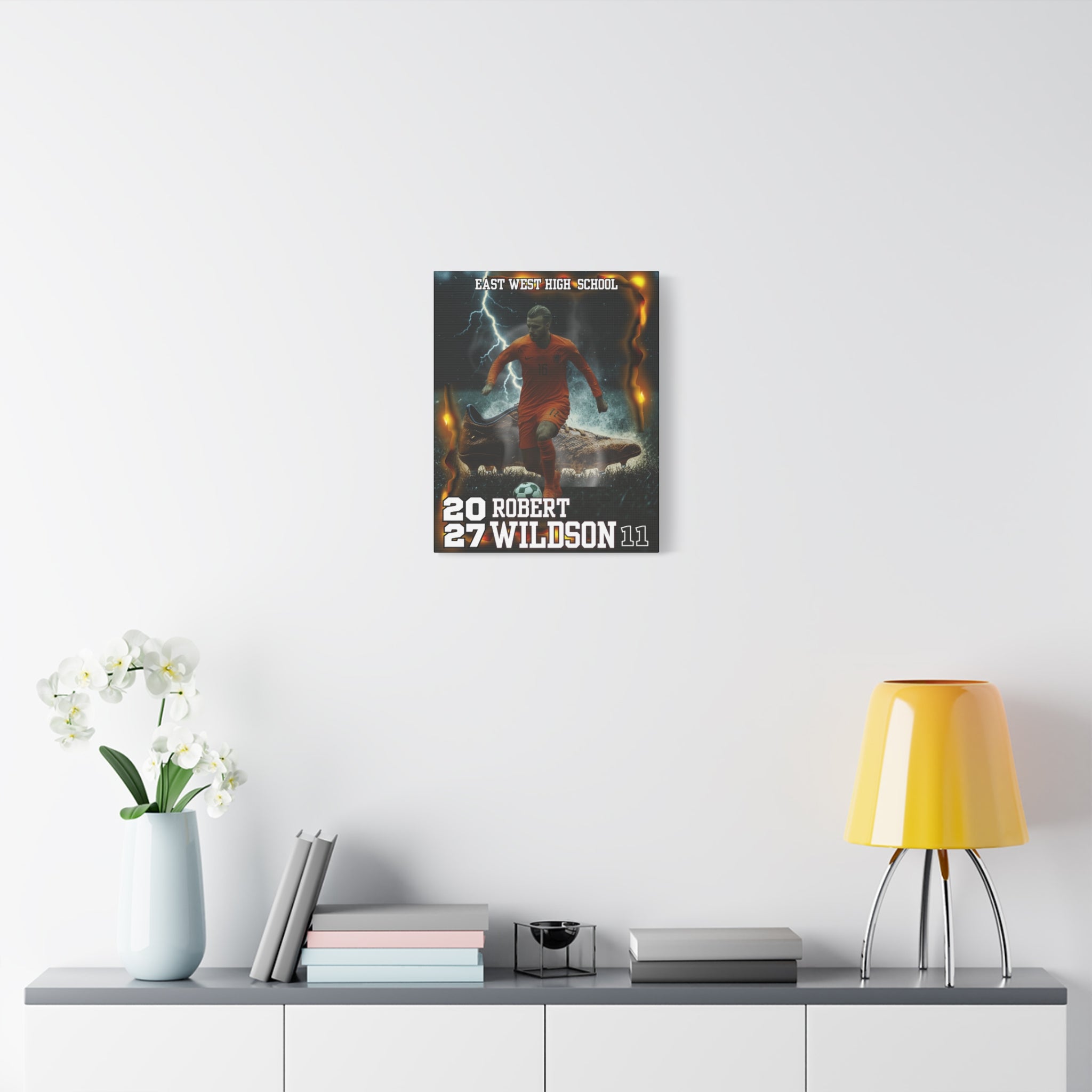 Custom Athlete Canvas – Soccer Edition (Storm Impact Series)