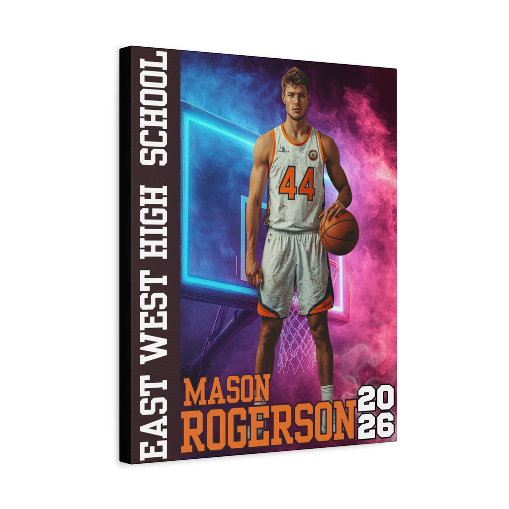 Custom Athlete Canvas – Basketball Edition