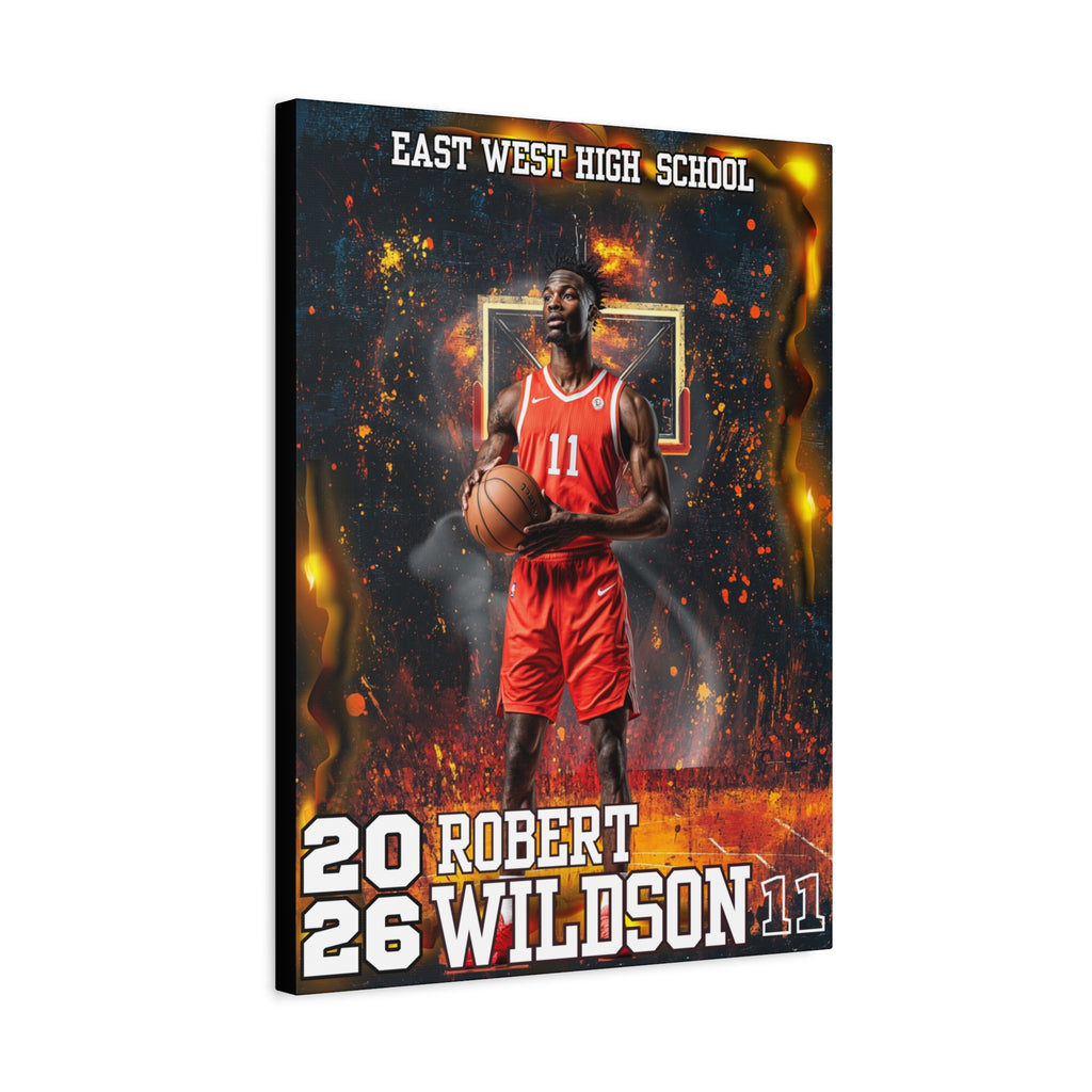 Custom Athlete Canvas – Basketball Edition