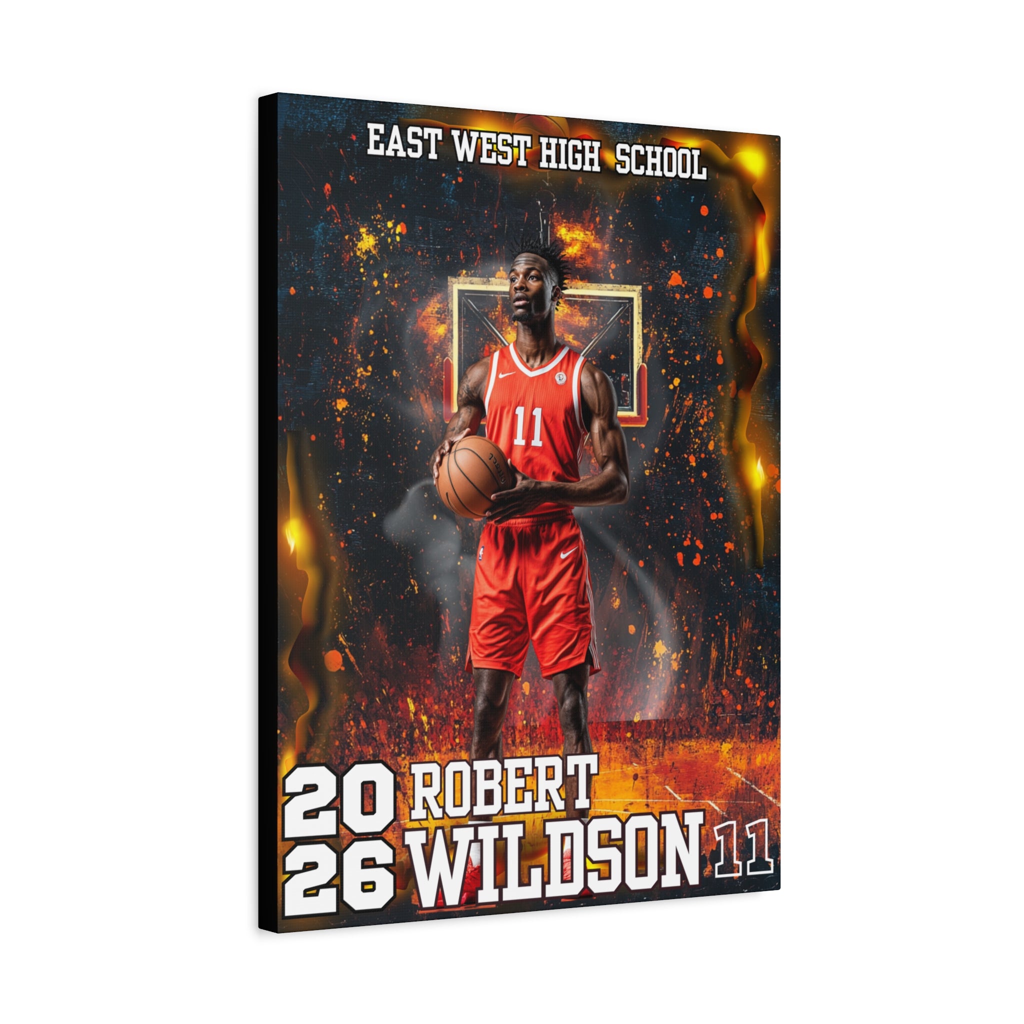 Custom Athlete Canvas – Basketball Edition