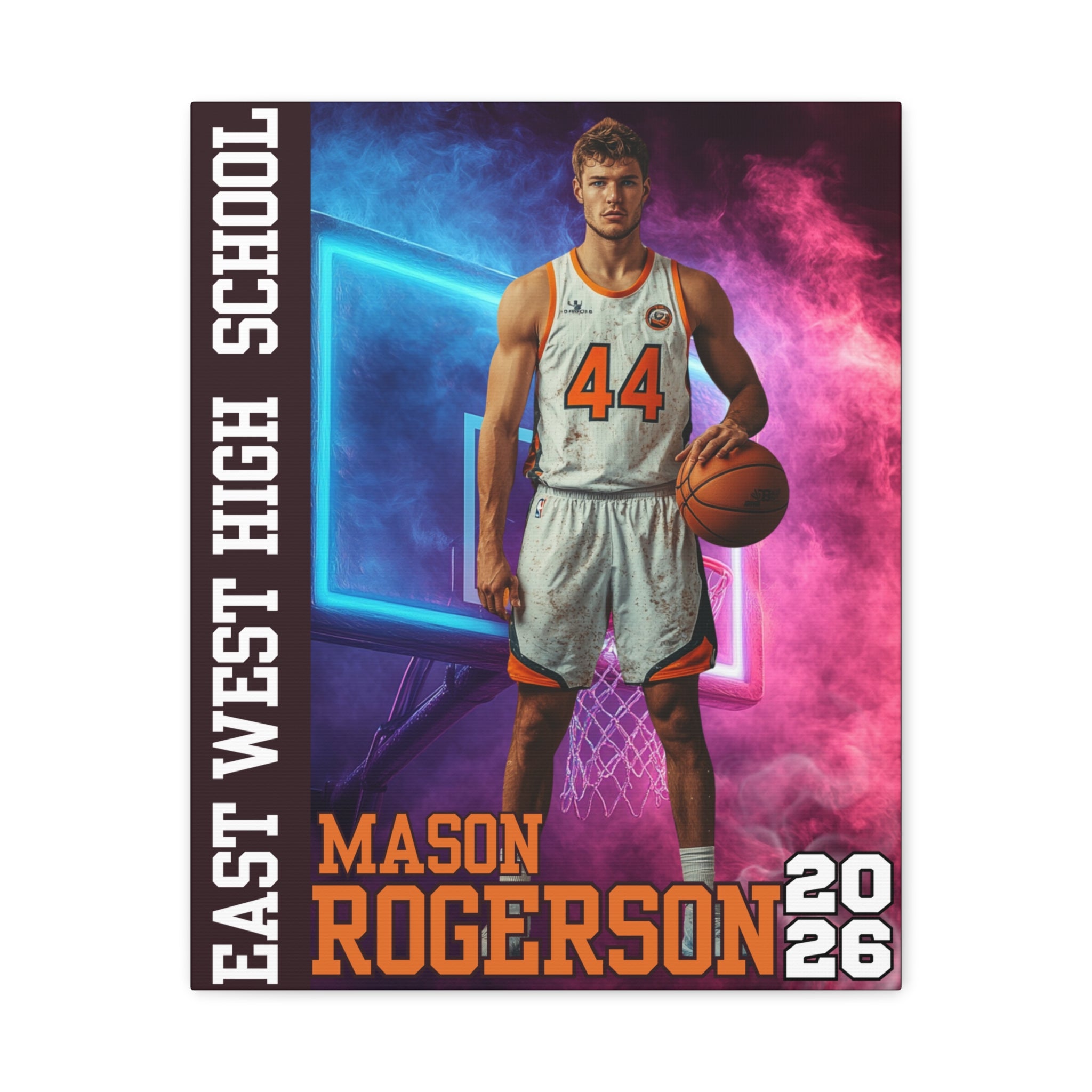 Custom Athlete Canvas – Basketball Edition