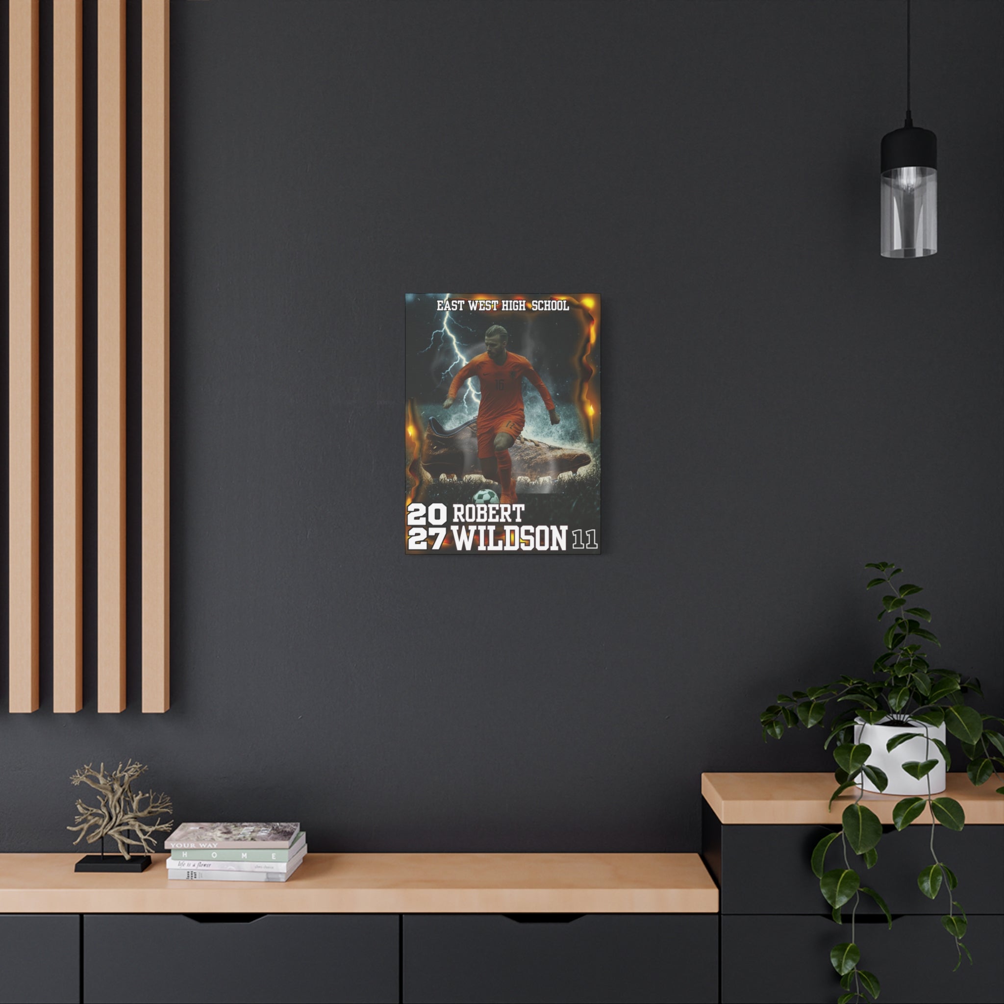 Custom Athlete Canvas – Soccer Edition (Storm Impact Series)