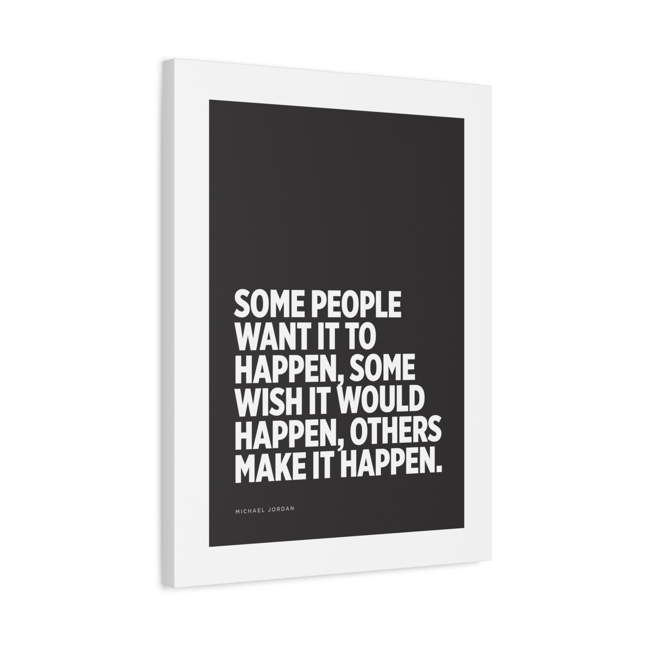 “Make It Happen” Motivational Canvas