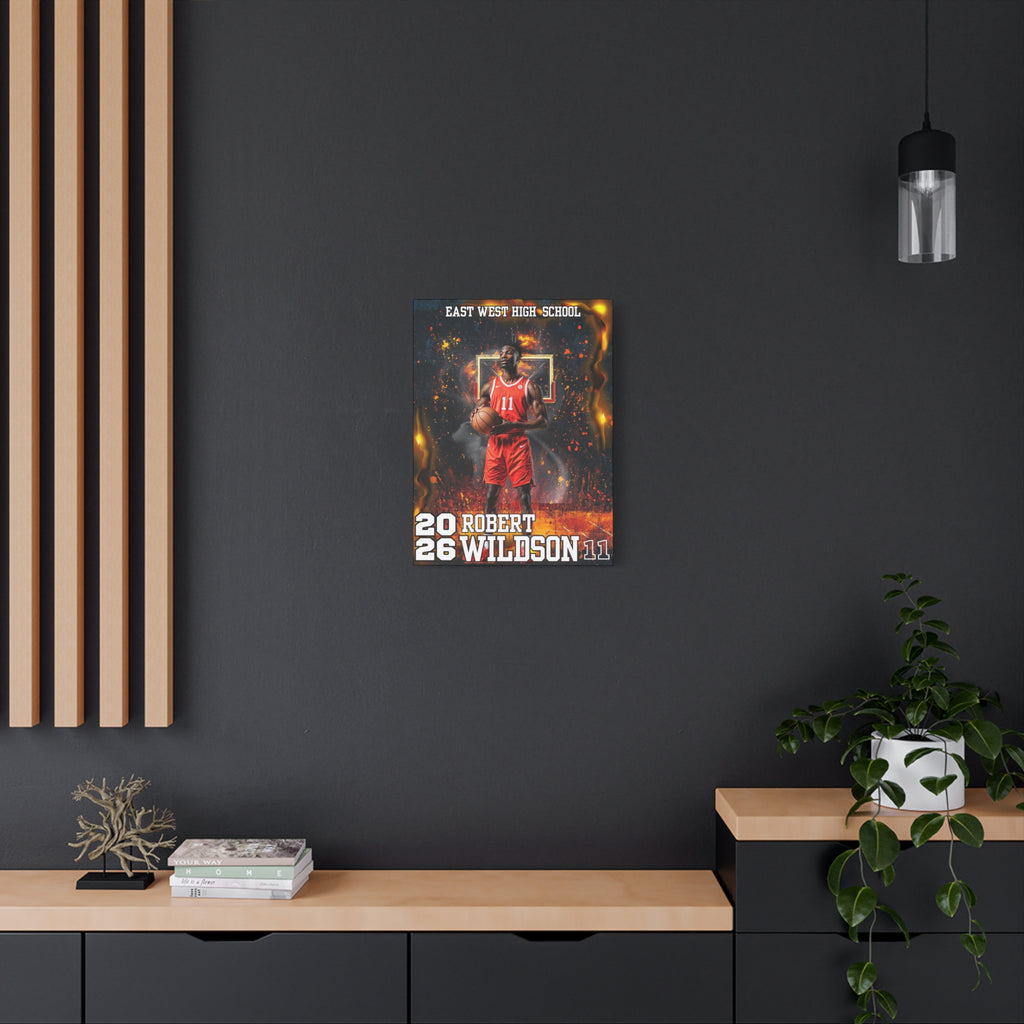 Custom Athlete Canvas – Basketball Edition