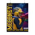 🥎 Custom Softball Recruiting Poster (18x24)